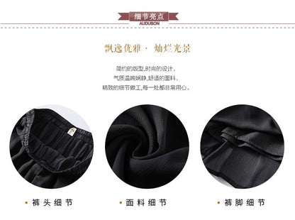 Elastic Waist Plain Culottes