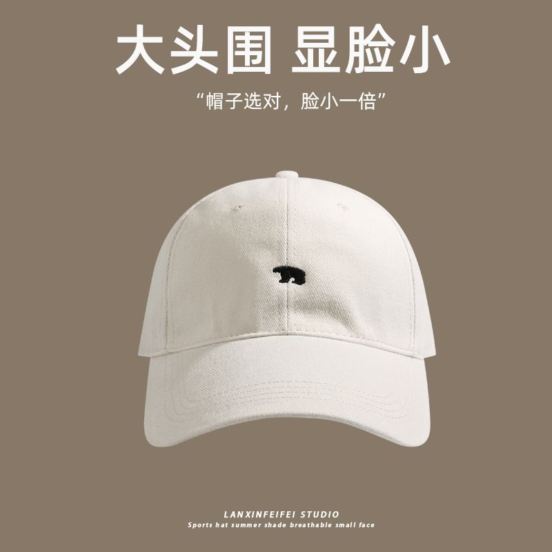Bear Cap Embroidered