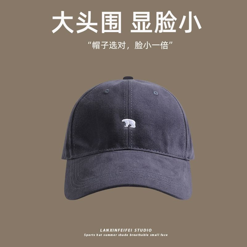 Bear Cap Embroidered