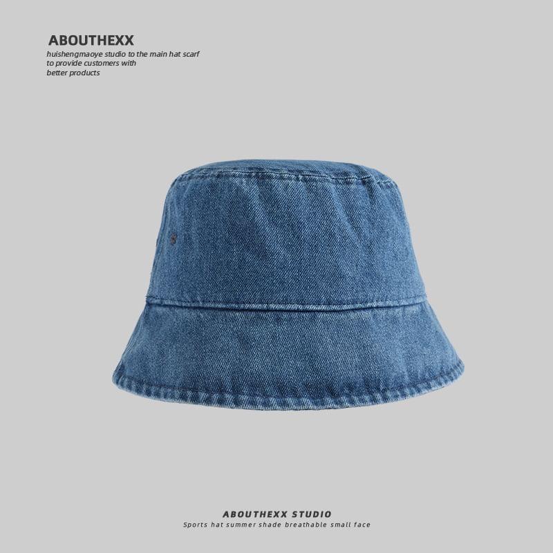 Denim Bucket Hat