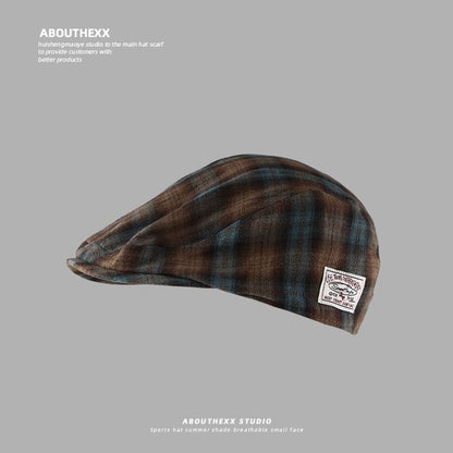 Plaid Beret