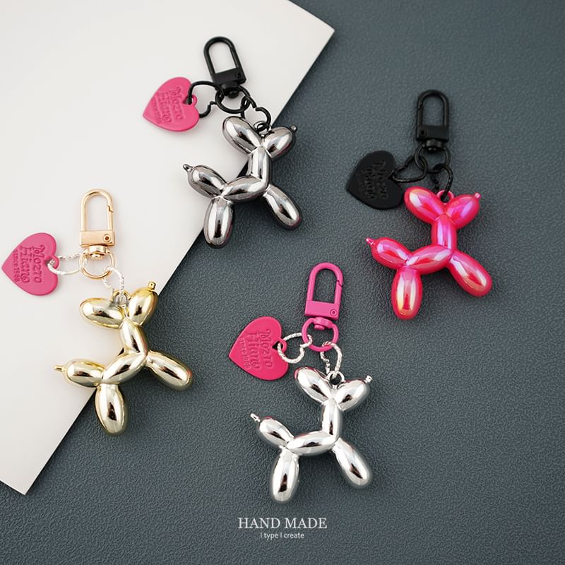 Balloon-Dog Bag Charm / Key Ring