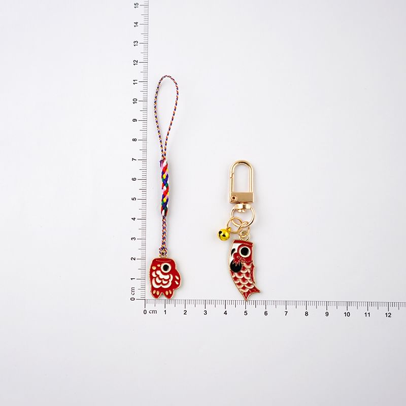 Chinese Koi Bag Charm / Key Ring / Phone Strap