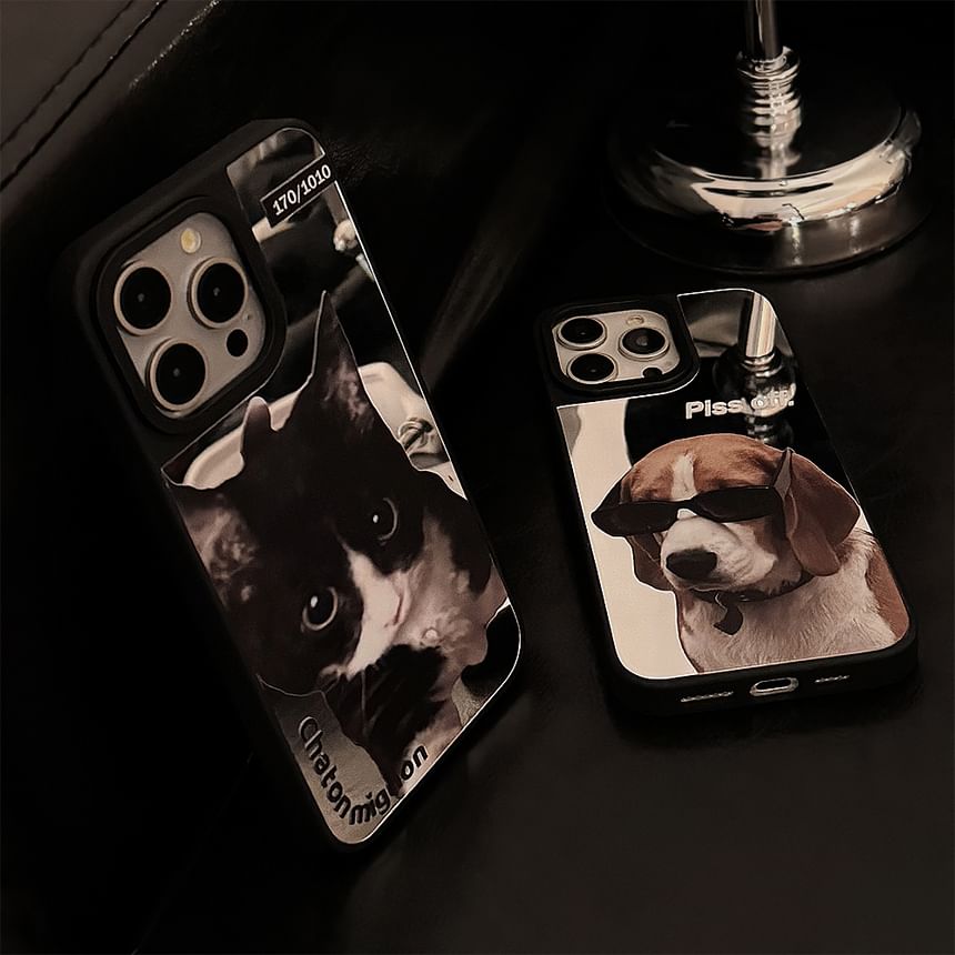 Animal Mirrored Phone Case