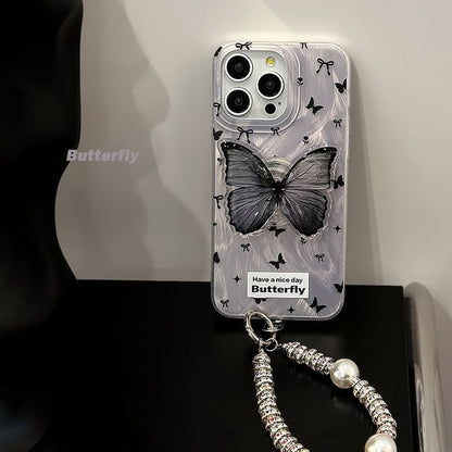 Butterfly Phone Case / Phone Strap / Set