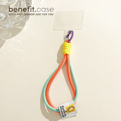 Applique Two-Tone Phone Strap