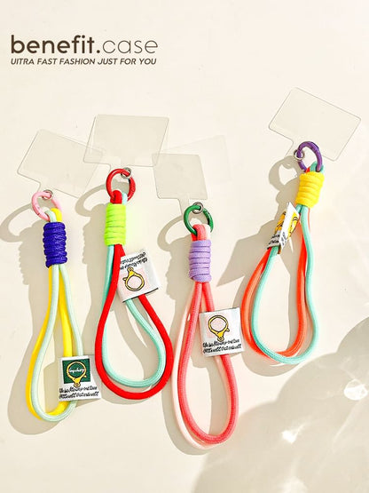 Applique Two-Tone Phone Strap