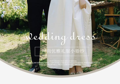 A-Line Lace Gown Sleeveless Wedding