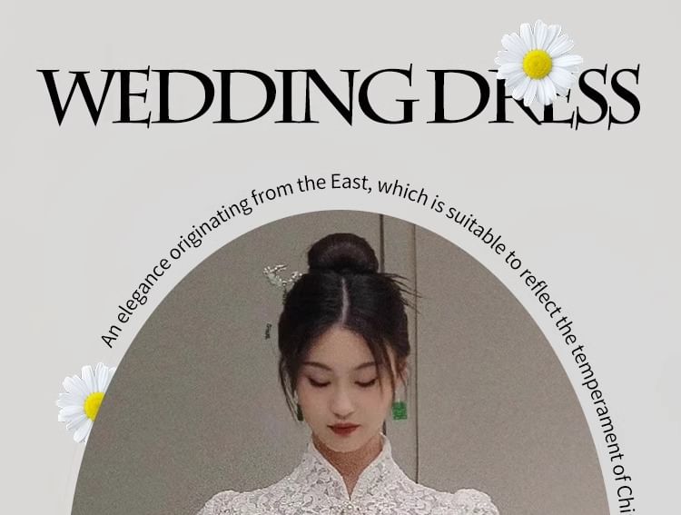 Gown Long-Sleeve Asymmetrical Sheath Evening Lace