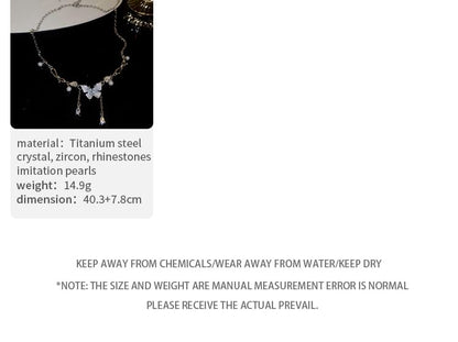 Butterfly Layered Necklace