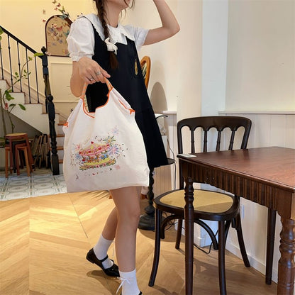 Embroidered Tote Bag