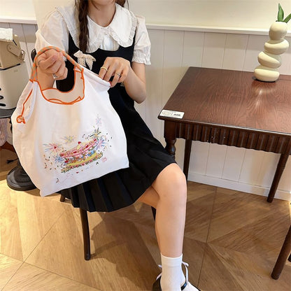 Embroidered Tote Bag
