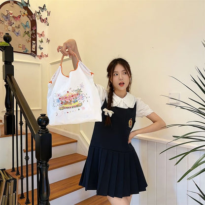 Embroidered Tote Bag