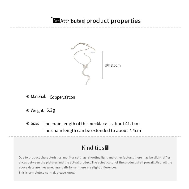 Butterfly Rhinestone Alloy Choker / Dangle Earring