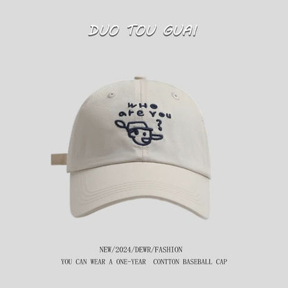 Cap Embroidered Cartoon Baseball