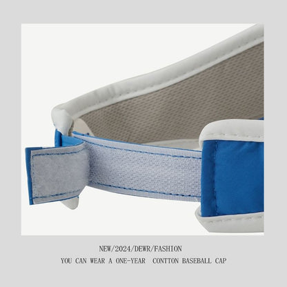 Sun Trim Lettering Contrast Visor Embroidered