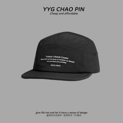 Lettering Baseball Cap Print