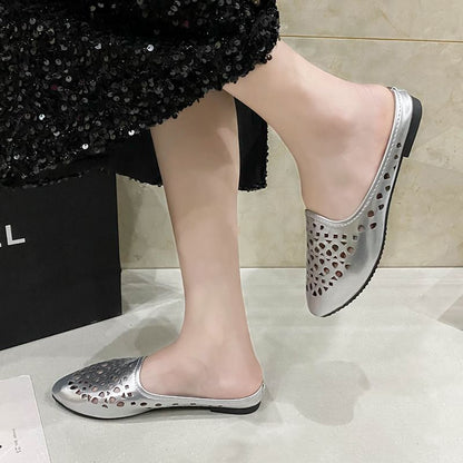 Perforated Mules