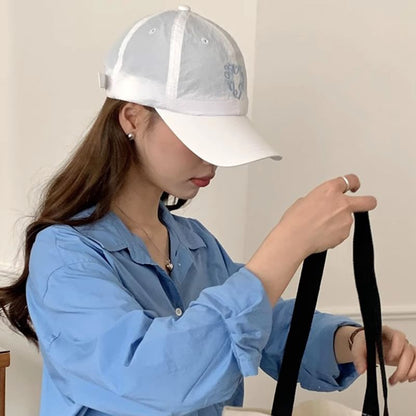 Dry Cap Quick Embroidered Baseball