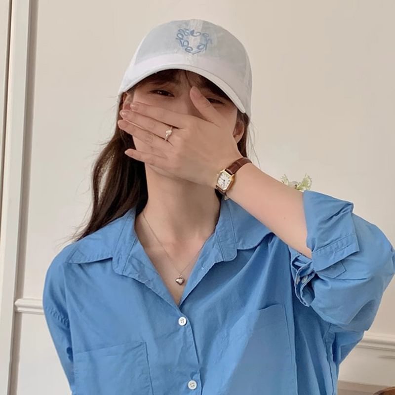 Dry Cap Quick Embroidered Baseball