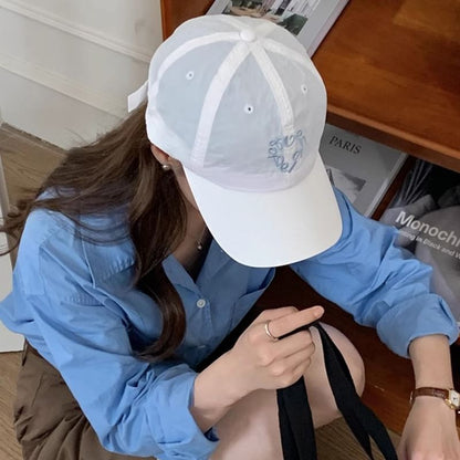 Dry Cap Quick Embroidered Baseball