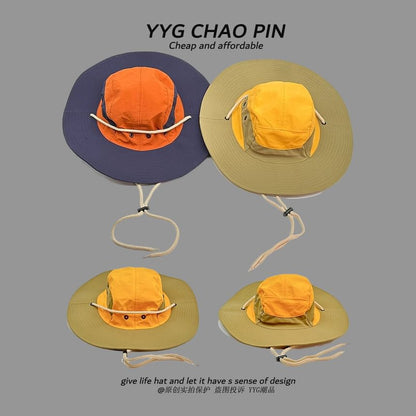 Color Panel Boonie Hat