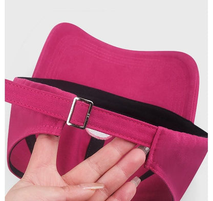 Baseball Lettering Top Embroidered Open Cap