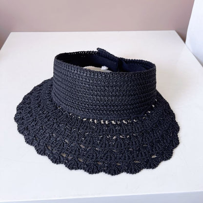 Plain Knit Sun Visor