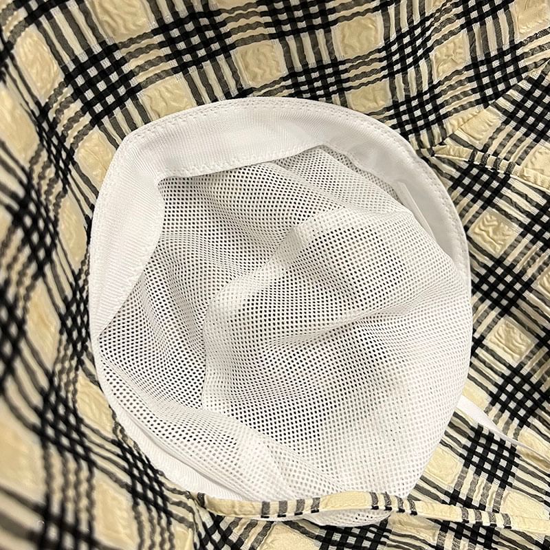 Plaid Sun Hat