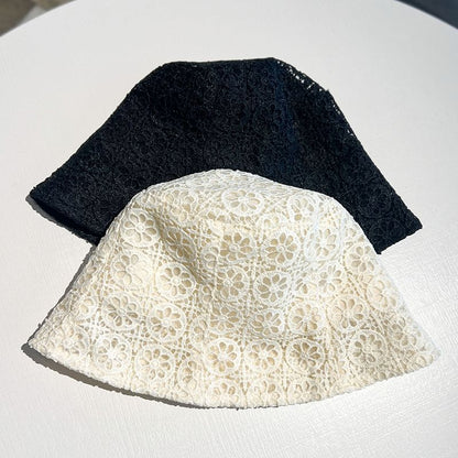 Plain Lace Bucket Hat