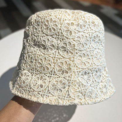Plain Lace Bucket Hat