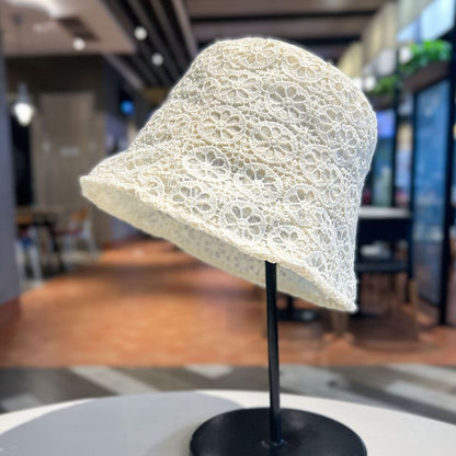 Plain Lace Bucket Hat