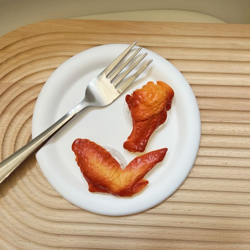 Chicken Wing / Drumstick Plastic Desktop Phone Stand (Various Designs)