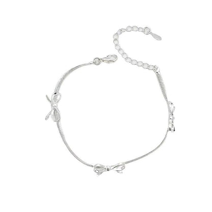 Bow Alloy Bracelet / Choker