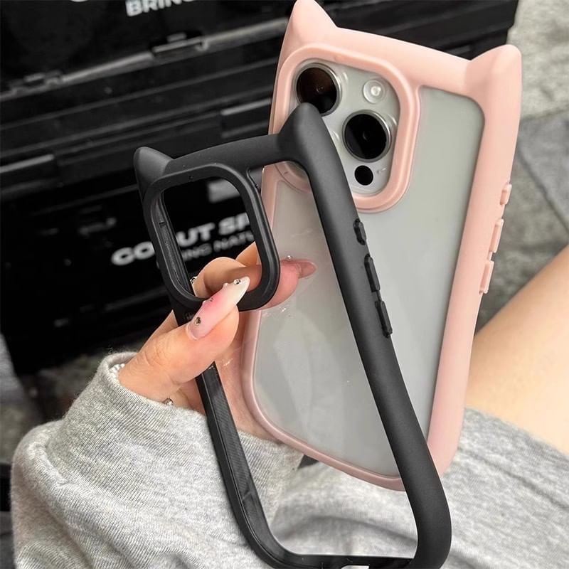 Ear Phone Cat Case