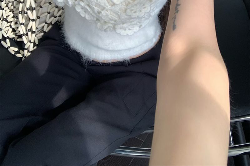 Lace Panel Tank Top