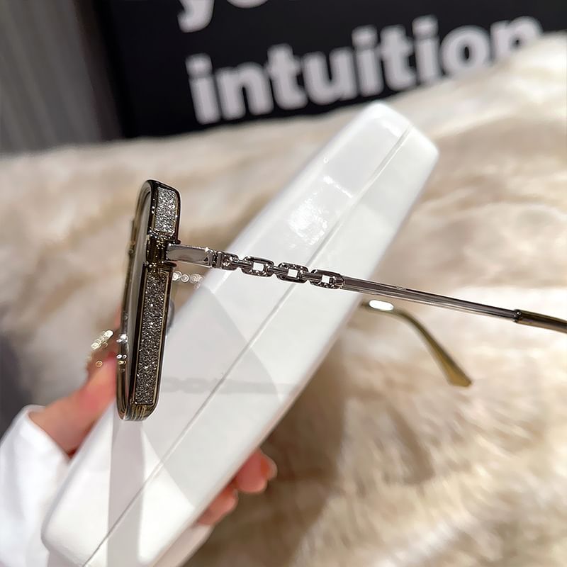 Polarized Square Sunglasses Frame