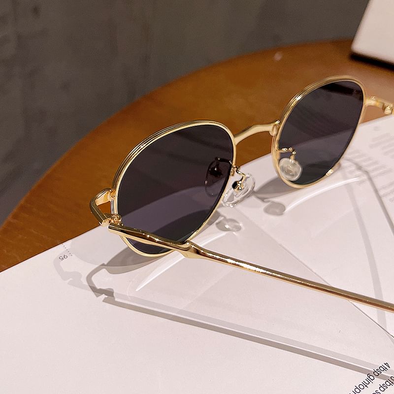 Metal Sunglasses Round Frame