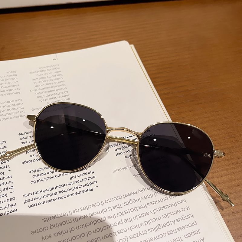 Metal Sunglasses Round Frame