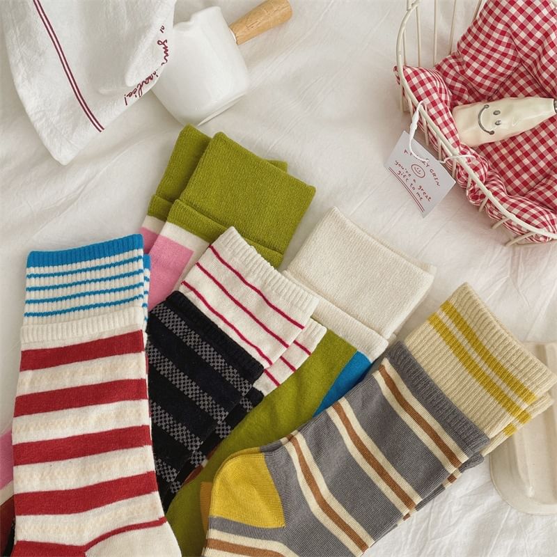 Color Block Socks