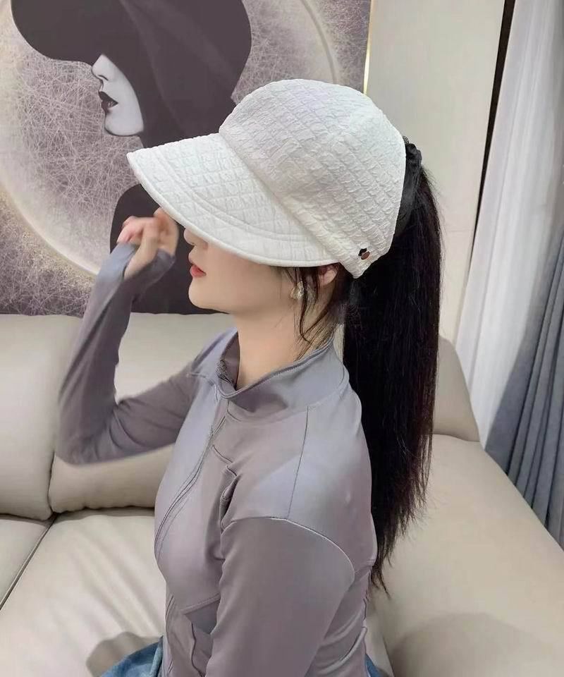 Top Textured Open Hat Plain