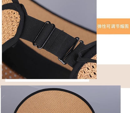 Trim Lettering Contrast Top Hat Open Sun