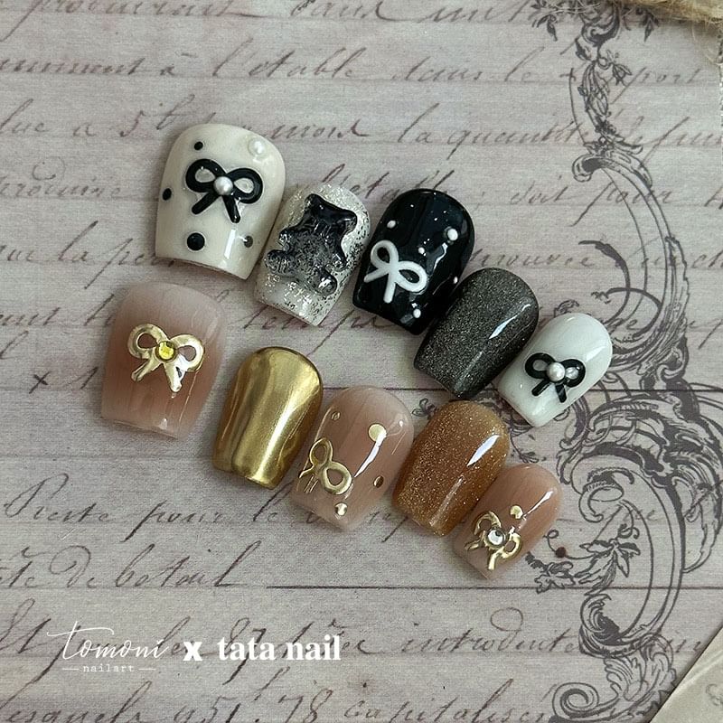 Ribbon Nail Art Sticker