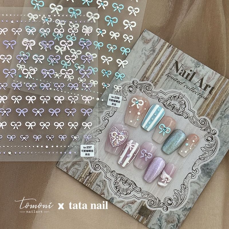 Ribbon Nail Art Sticker