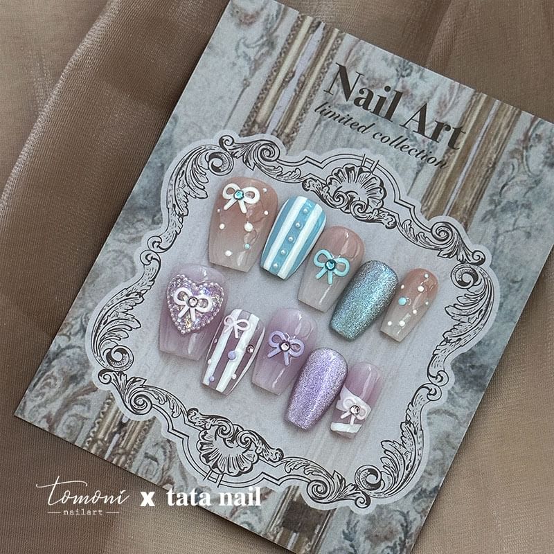 Ribbon Nail Art Sticker