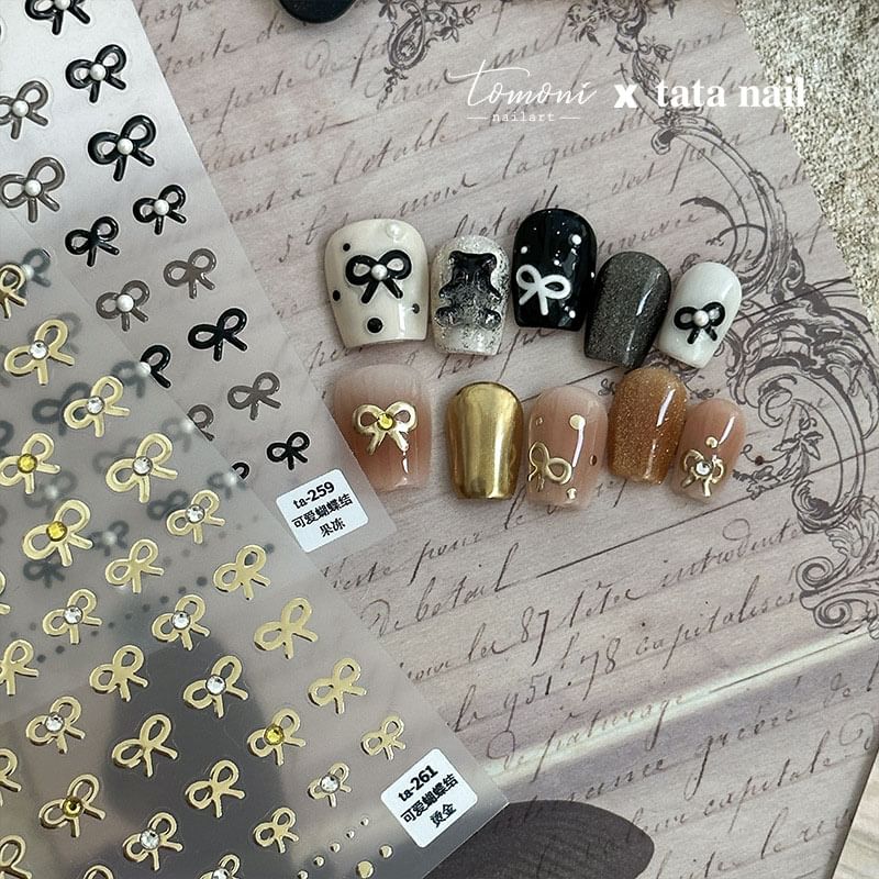 Ribbon Nail Art Sticker