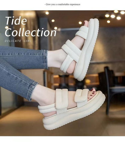 Platform Slingback Sandals