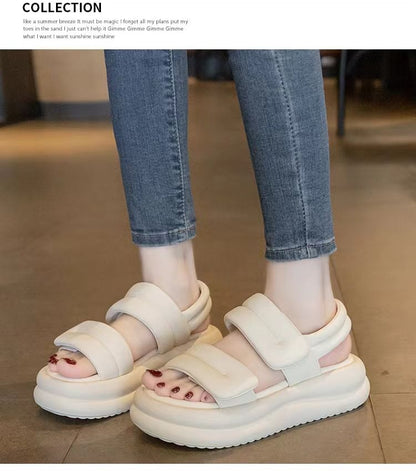 Platform Slingback Sandals