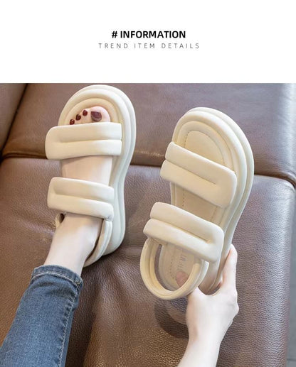 Platform Slingback Sandals