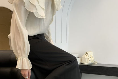 Bow Kitten Heel Slide Sandals